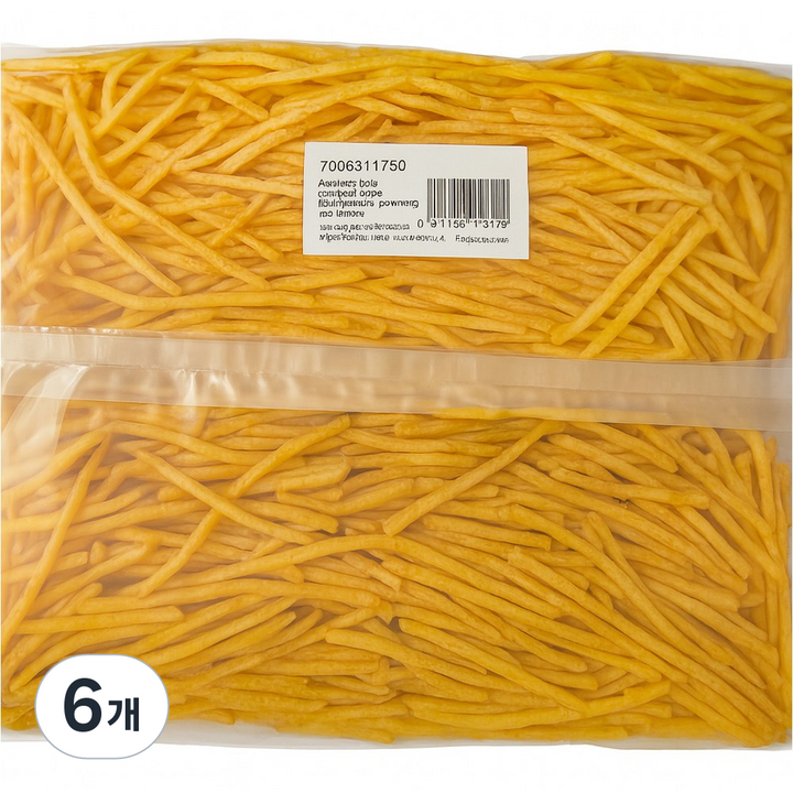 고구마스틱 2.5kg 1개 탕비실 과자 446743, 6개