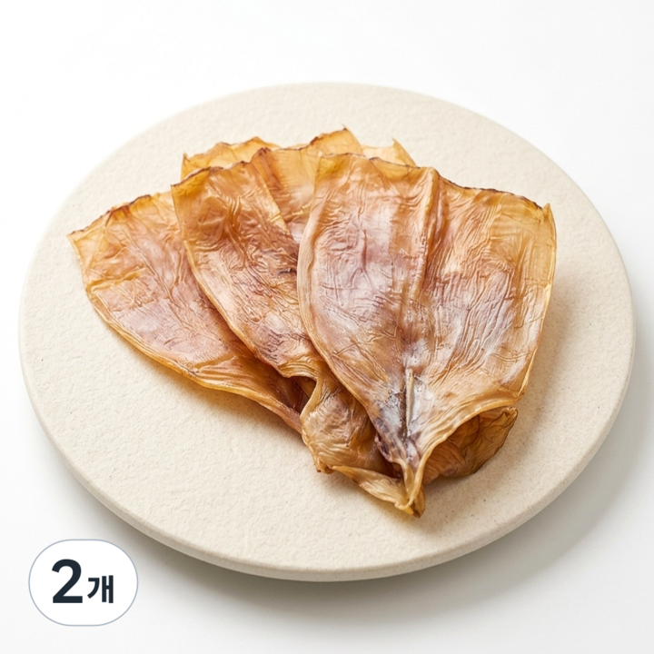 민요정 못난이 마른오징어 건오징 몸통(3~5미) 180g 내외, 2개
