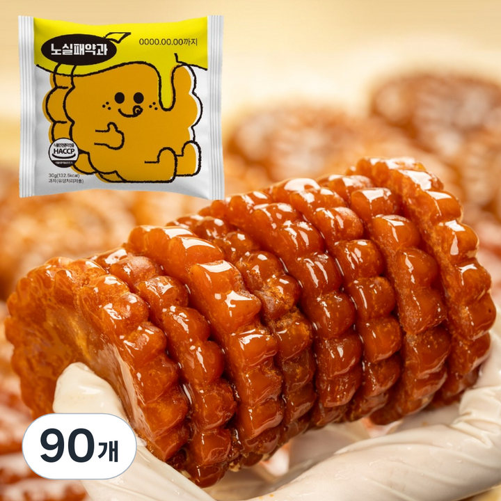 노실패식품관 트랜스지방0g 콜레스테롤0g 프리미엄 꿀약과 30개(900g), 30g, 90개