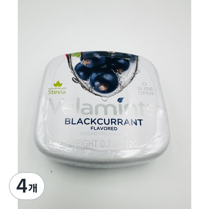 벨라민츠 무설탕 베리맛 / 입냄새 구취제거 민트사탕, 4개, 20g