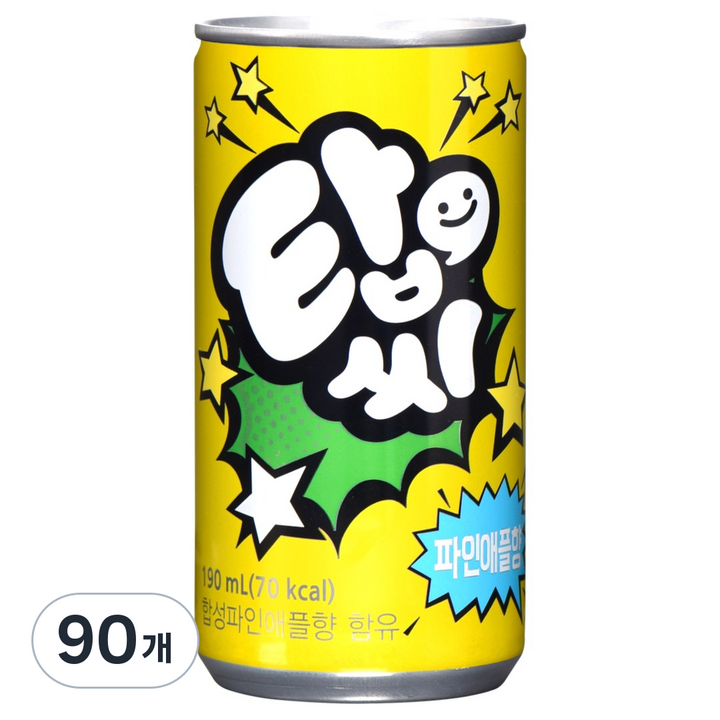 일화 탑씨 파인애플, 90개, 190ml