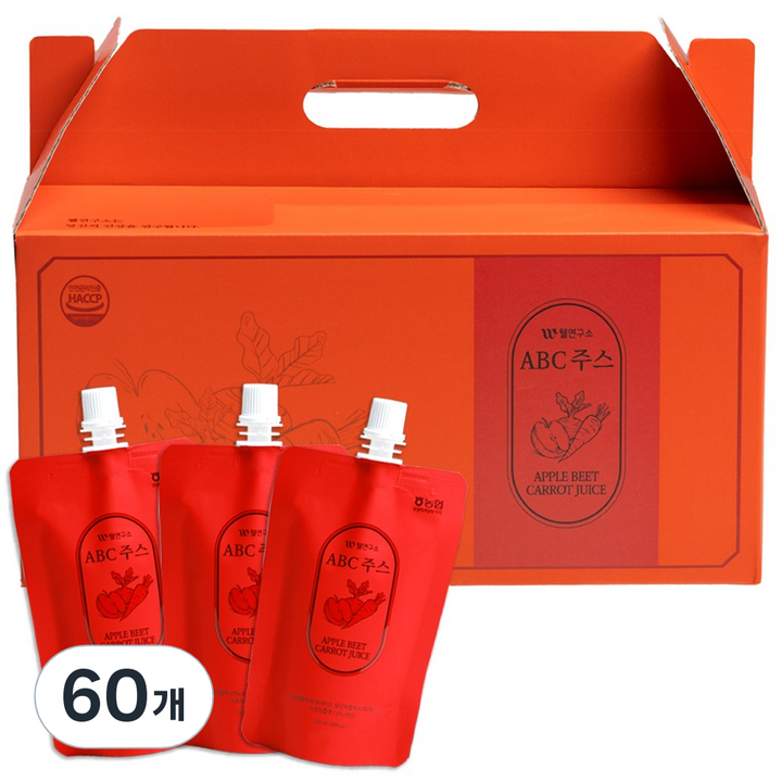 웰연구소 NFC ABC 주스, 60개, 100ml