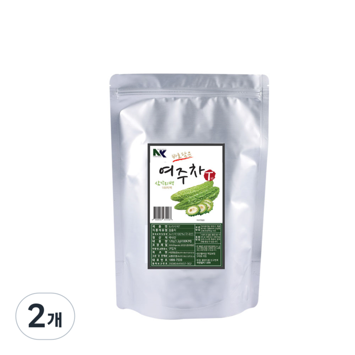 NK협동조합 여주차T, 2개, 100개입, 1.2g