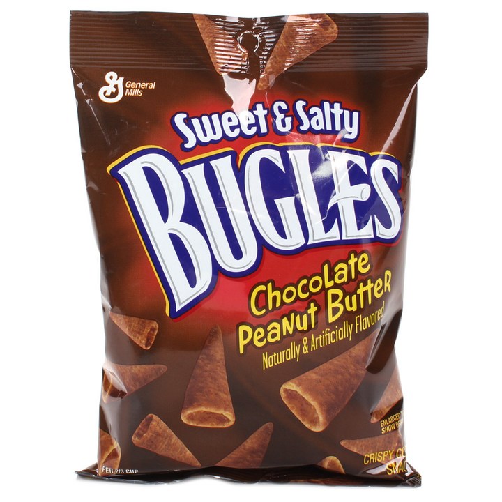 General Mills 스위트 & 솔티 버글 초콜릿 피넛 버터, 92g, 1개