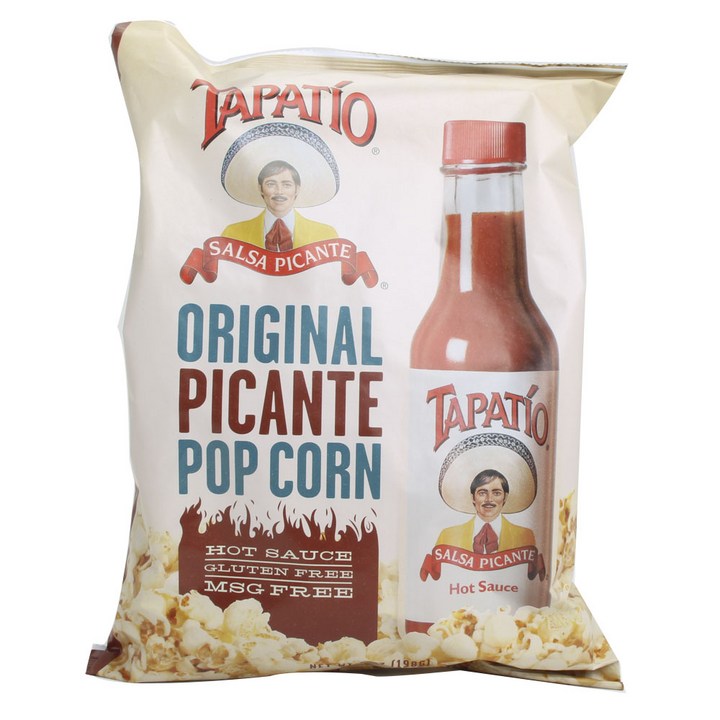 Tapatio 오리지널 피칸테 팝 콘 핫 소스, 198g, 1개