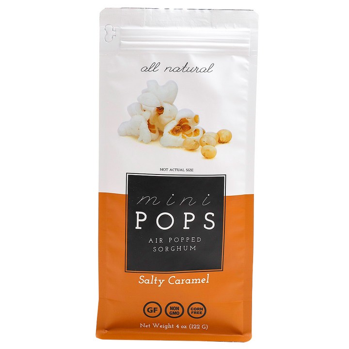 Mini Pops 에어 팝트 솔검 솔티 카라멜, 112g, 1개