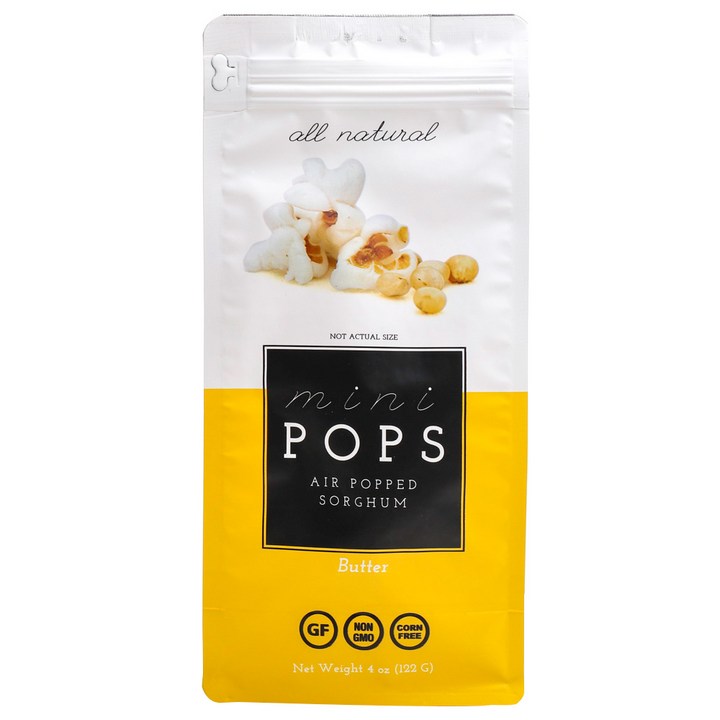 Mini Pops 에어 팝트 솔검 버터, 112g, 1개