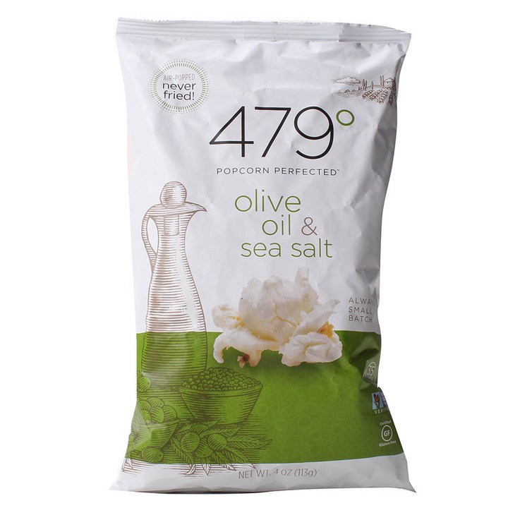 479 올리브 오일 앤 씨 솔트 팝콘, 113g, 1개