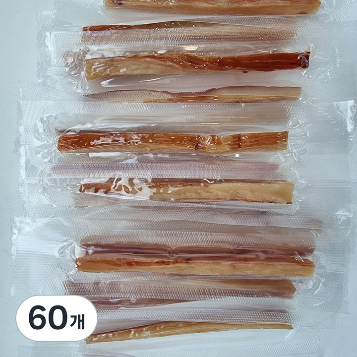 복만유통 버터맛오징어스틱 버터구이 오스틱, 60개, 1팩