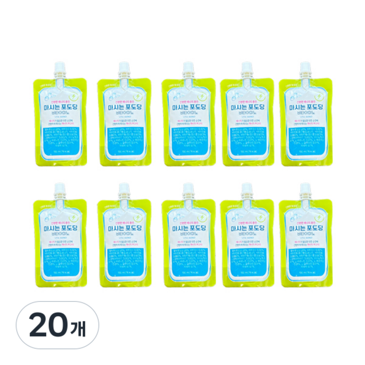 마시는 포도당 비타아미노 100ml x 20개
