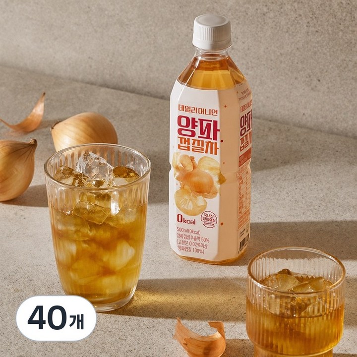 데일리어니언 양파껍질차, 40개, 500ml