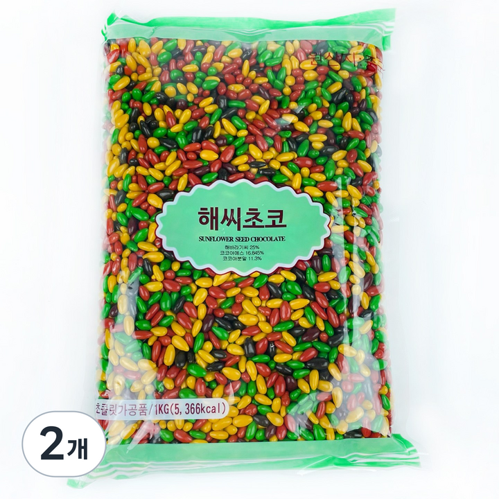 너트리 해씨 초코, 2개, 1kg