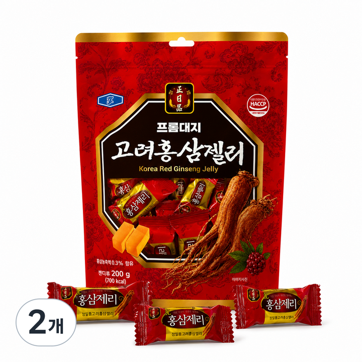 고려 홍삼 젤리 200g, 2개