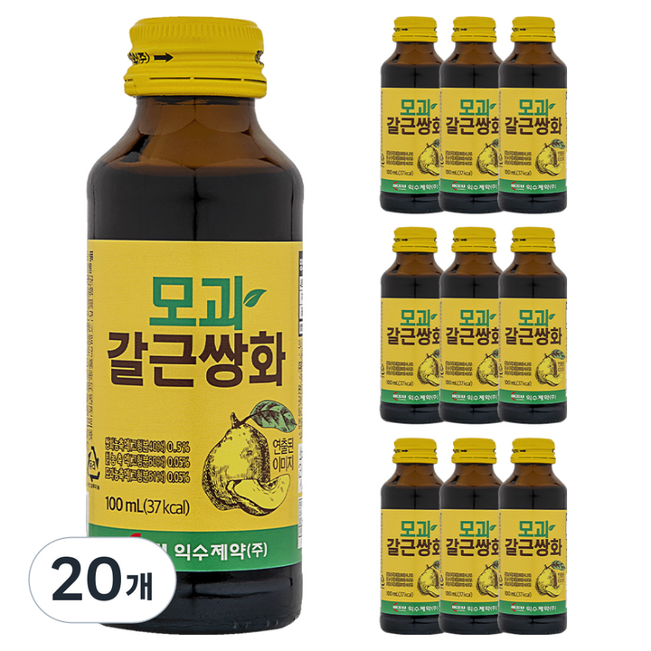 익수제약 모과갈근쌍화, 100ml, 20개