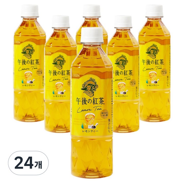 오후의홍차 레몬티, 500ml, 24개