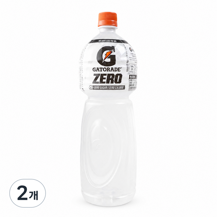 게토레이 제로, 1.5L, 2개