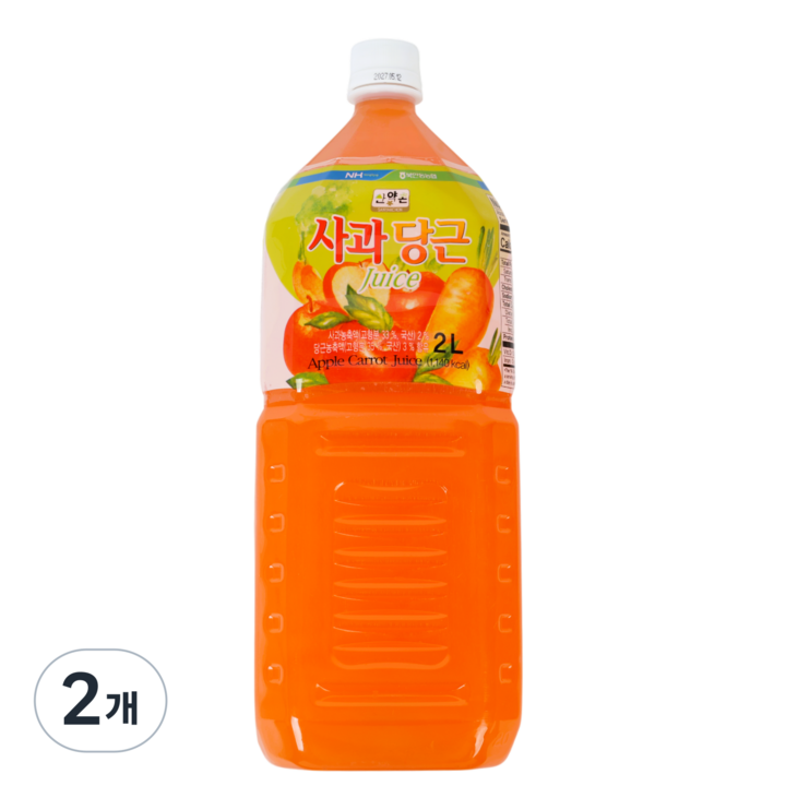 북안동농협 사과당근쥬스, 2개, 2L