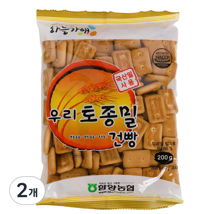 농협 건빵, 2개, 200g