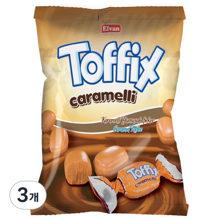 토픽스 카라멜리, 1kg, 3개