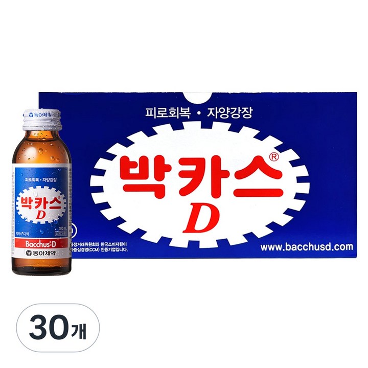 원하프박카스D 동아총알배송, 100ml, 30개