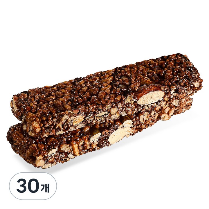 한결맛담 카카오 에너지바 고식이섬유 견과류 영양바, 22g, 30개