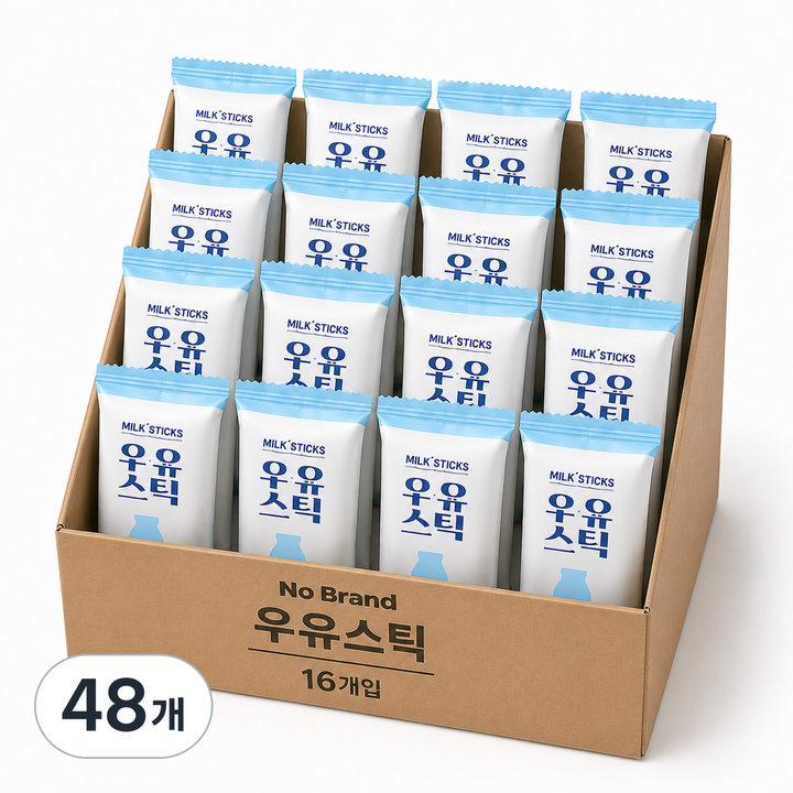 노브랜드 과자, 256g, 48개