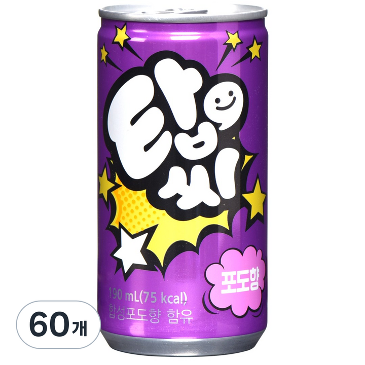 일화 탑씨 포도, 60개, 190ml