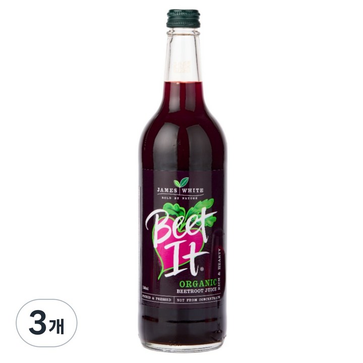 [영국왕실 공급사 생산] Beet-it 유기농 비트주스, 750ml