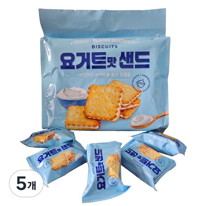 [달콤진] 요거트맛샌드, 5개, 227g