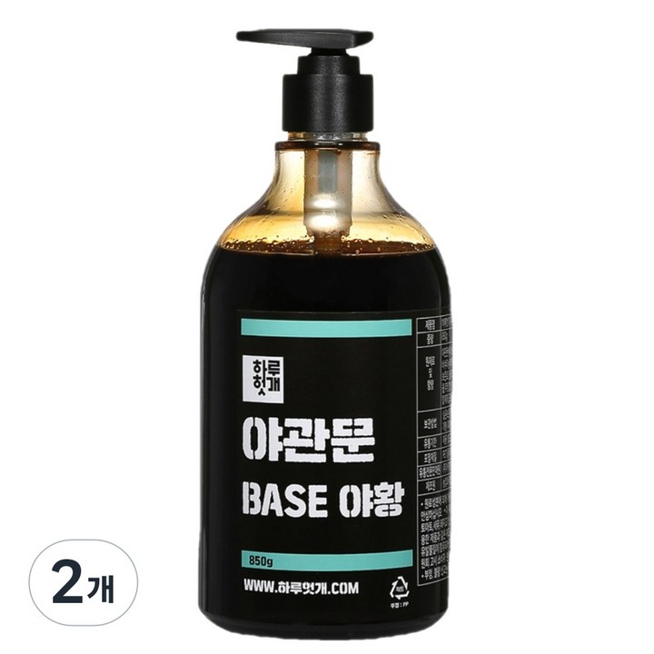 하루헛개 야관문 원액 BASE 야황, 850g, 2개