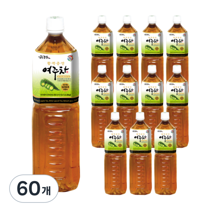 남도농산 국내산 여주차 1.5리터, 1.5L, 60개