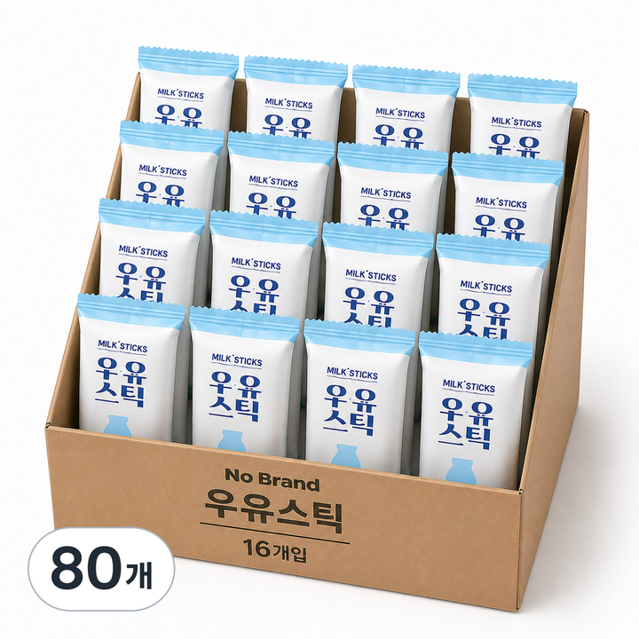 노브랜드 과자, 80개
