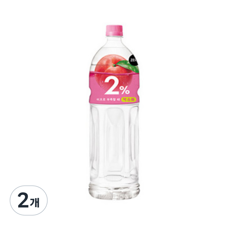이프로 부족할때 복숭아 이온음료, 2개, 1.5L