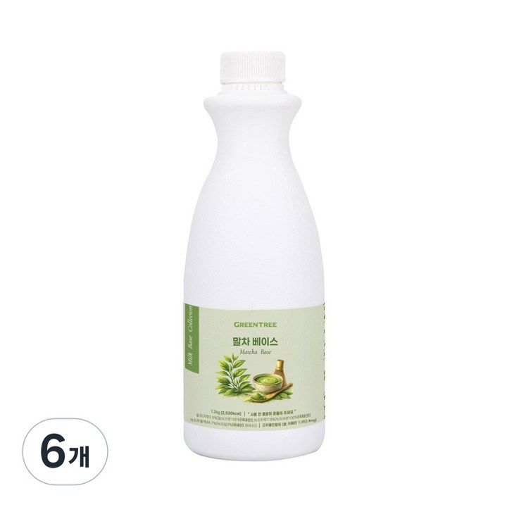 그린트리 말차 베이스, 6개, 1.2kg