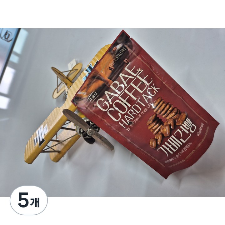 커피건빵 가베담 가베건빵(coffee hard tack), 5개, 60g