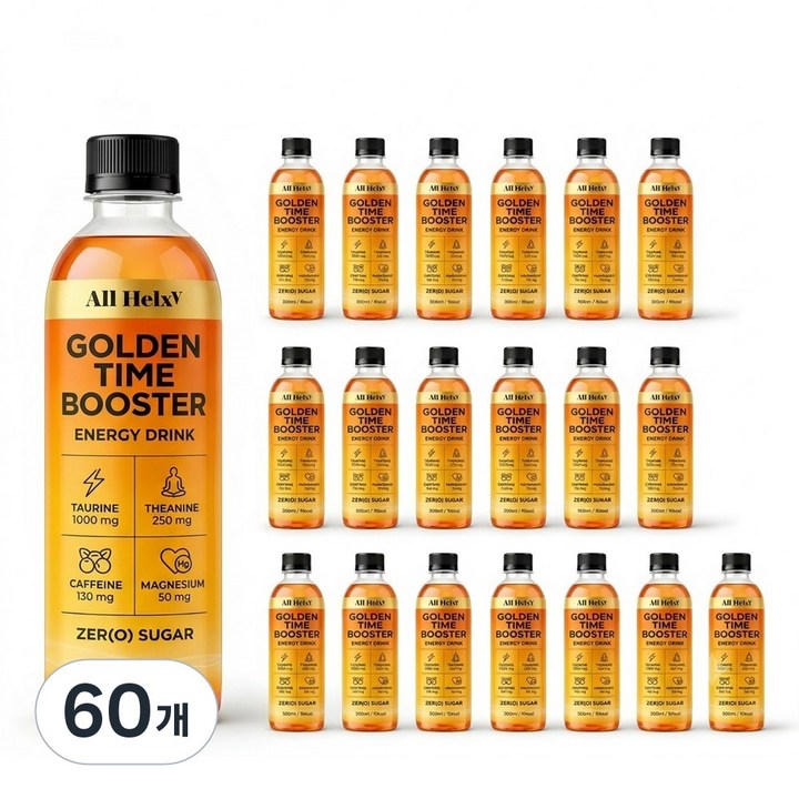올헬씨 골든타임 부스터, 60개, 500ml