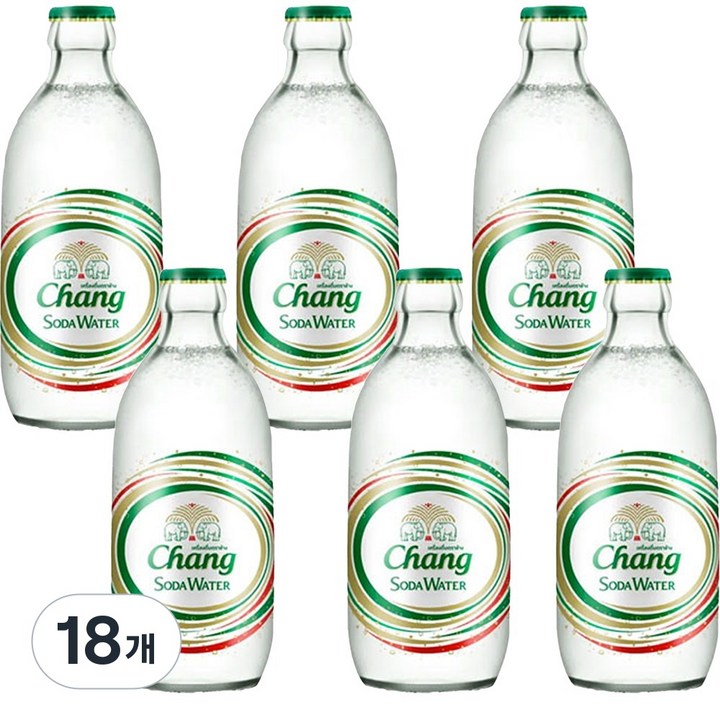 창 탄산수, 325ml, 18개