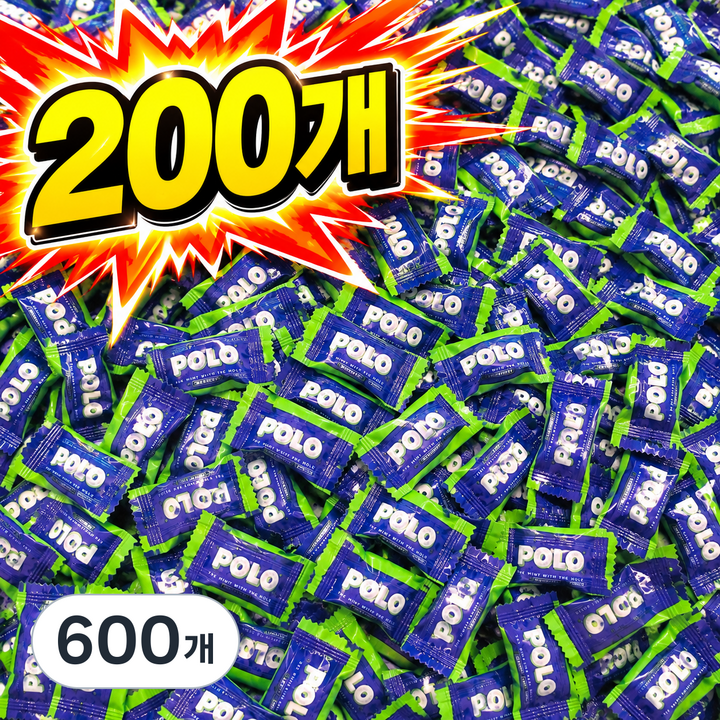 폴로 오리지널 캔디 대용량 박하 민트, 600개, 1.8g