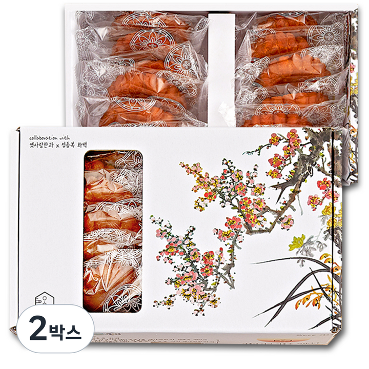 화백콜라보 담양 수제 우리밀 약과, 2박스, 420g