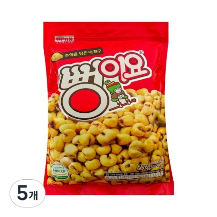 [대용량과자]서울식품 뻥이요, 270g, 5개
