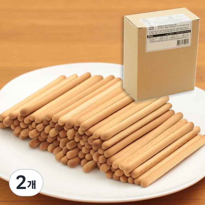 막대과자 만들기용 스틱 과자 11cm, 2개, 290g