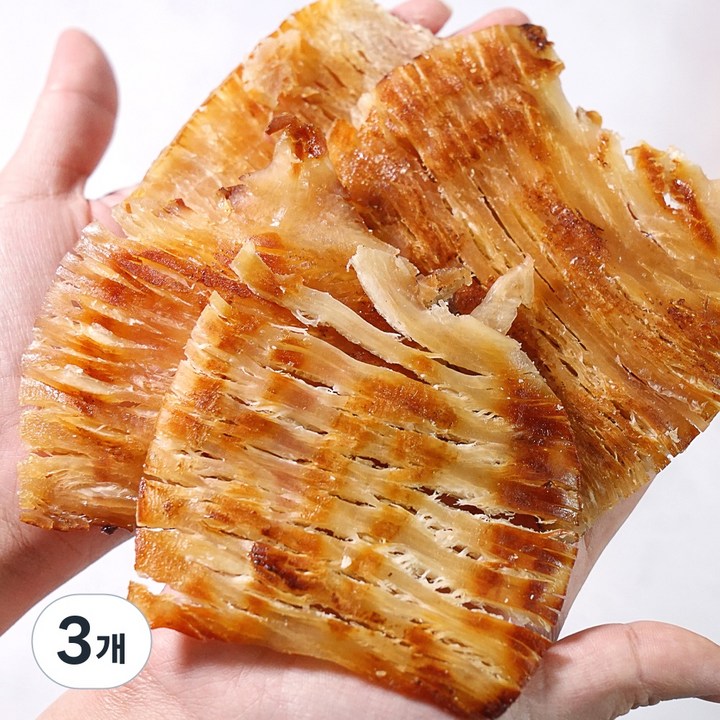 말랑 촉촉 전기구이 몸통 오징어, 3개