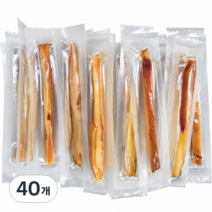 해진유통 촉촉한 오징어스틱 버터맛 페스츄리, 40개, 10g