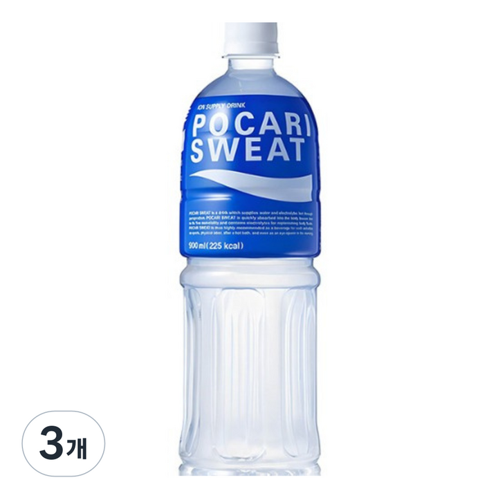 동아오츠카 포카리스웨트, 900ml, 3개
