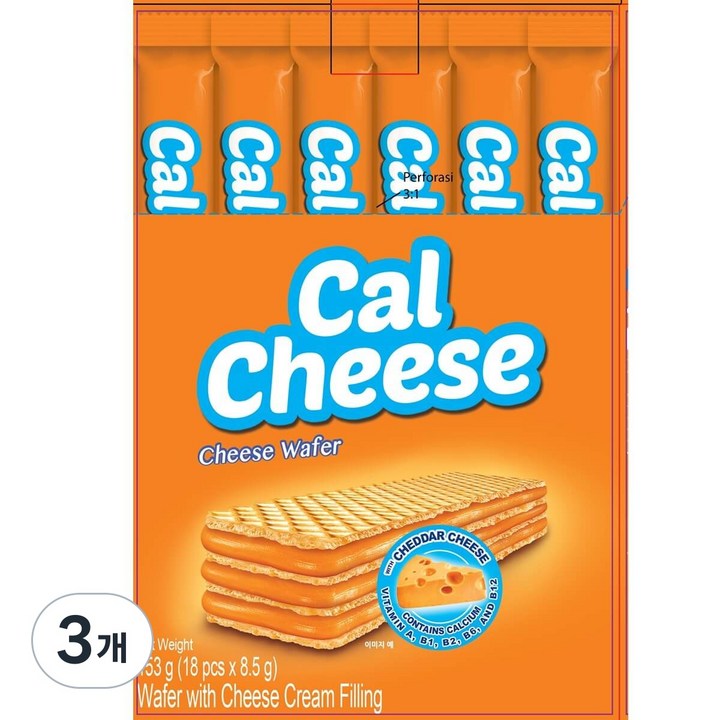 마요라 칼치즈, 153g, 3개