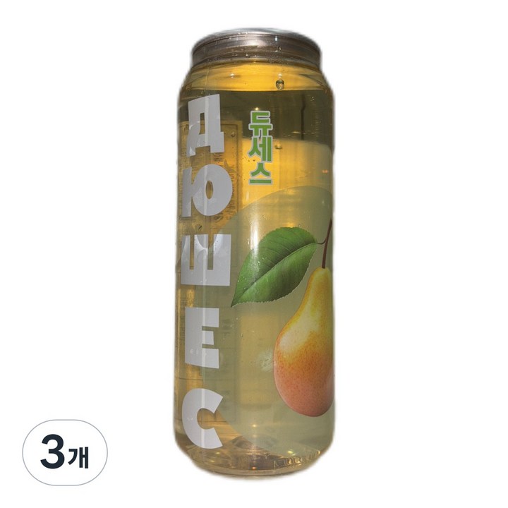 DYUSHES 듀세스 배탄산음료 500ml, 3개