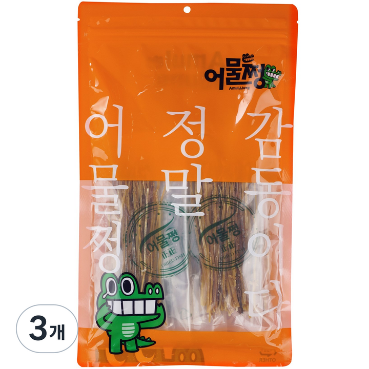어물쩡 니이들 오징어, 3개, 200g