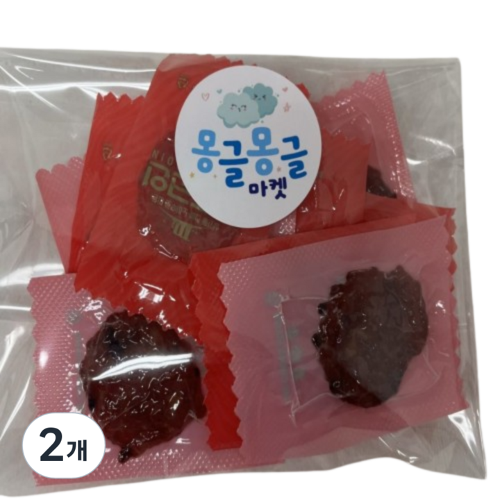 비첸향 골드코인 육포, 65g, 2개