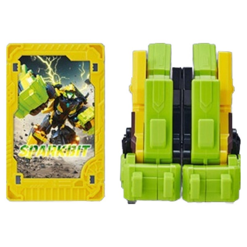 메탈카드봇 S 스파크비트 로봇장난감, 옐로우 + 블랙, 1개