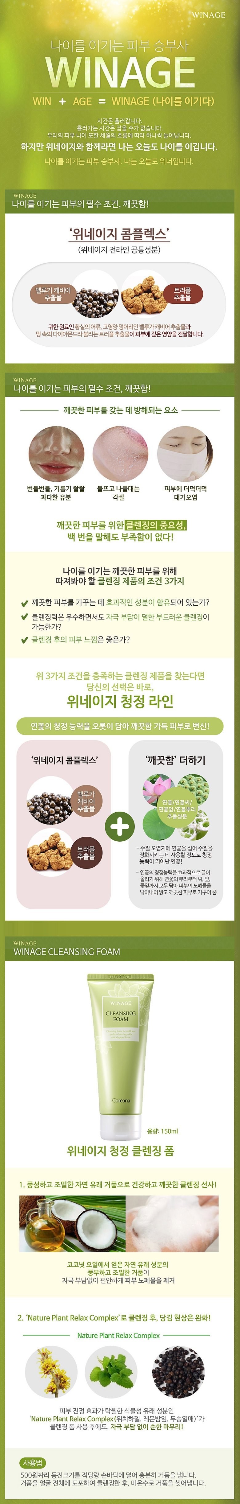 Wiji Cleansing Cream , 300 ml, 1 Pack (위네이지 클렌징 크림, 300ml, 1개)